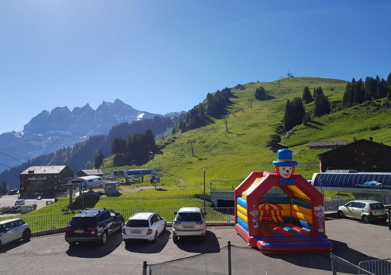 Hotel Des Portes Du Soleil Les Crosets Exterior foto