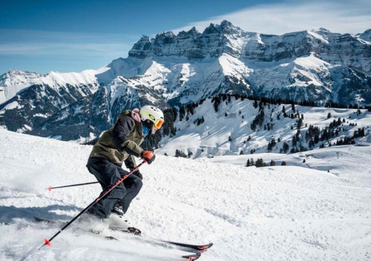 Hotel Des Portes Du Soleil Les Crosets Exterior foto